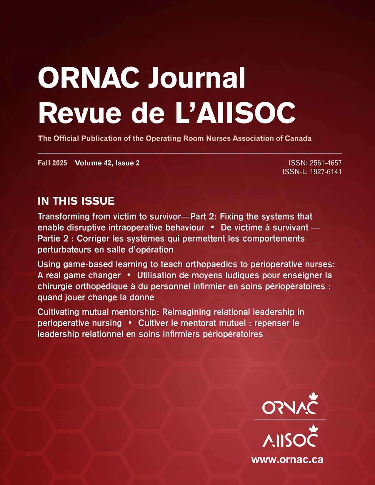 ORNAC Journal cover