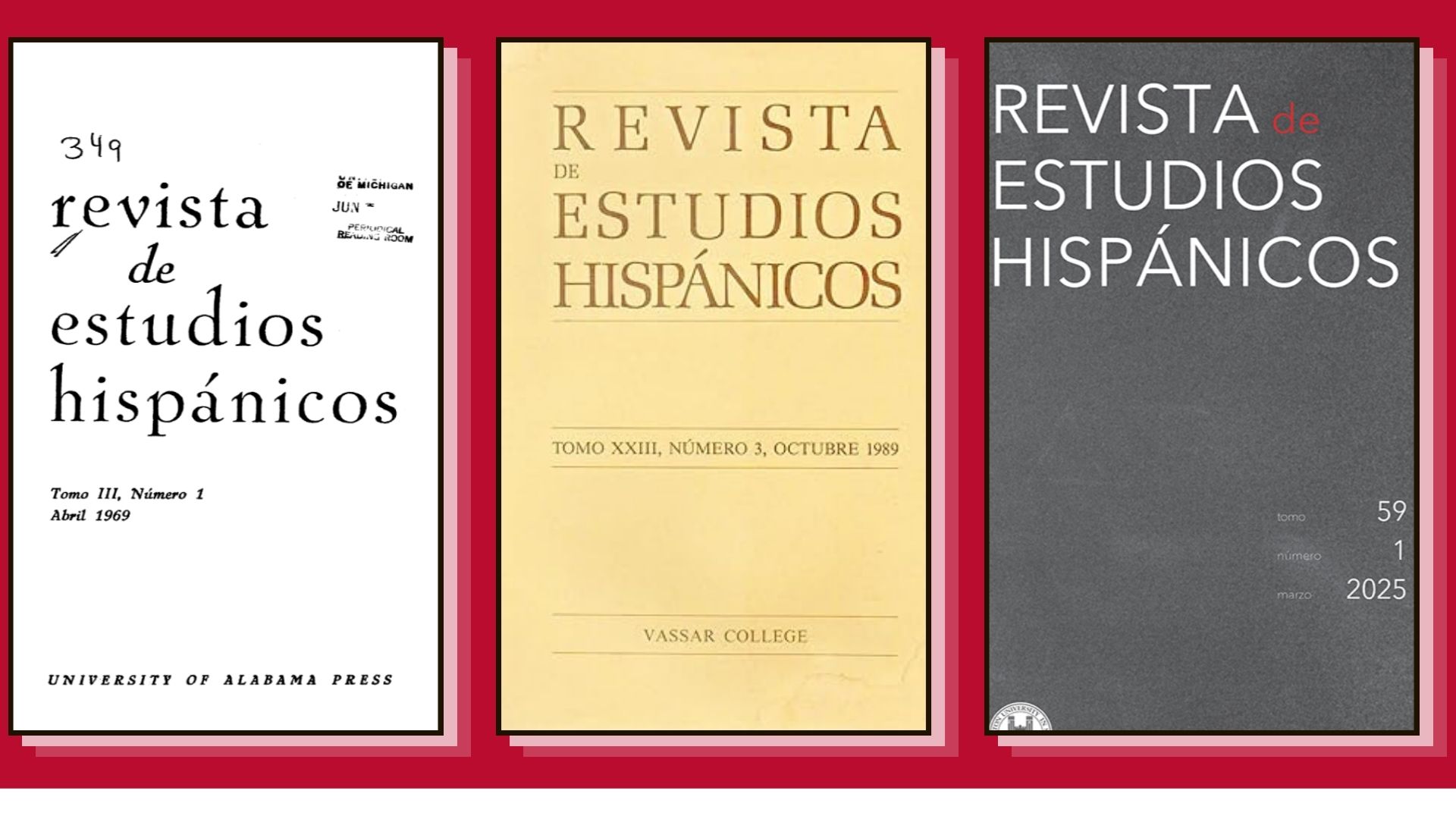 Selection of journal covers
